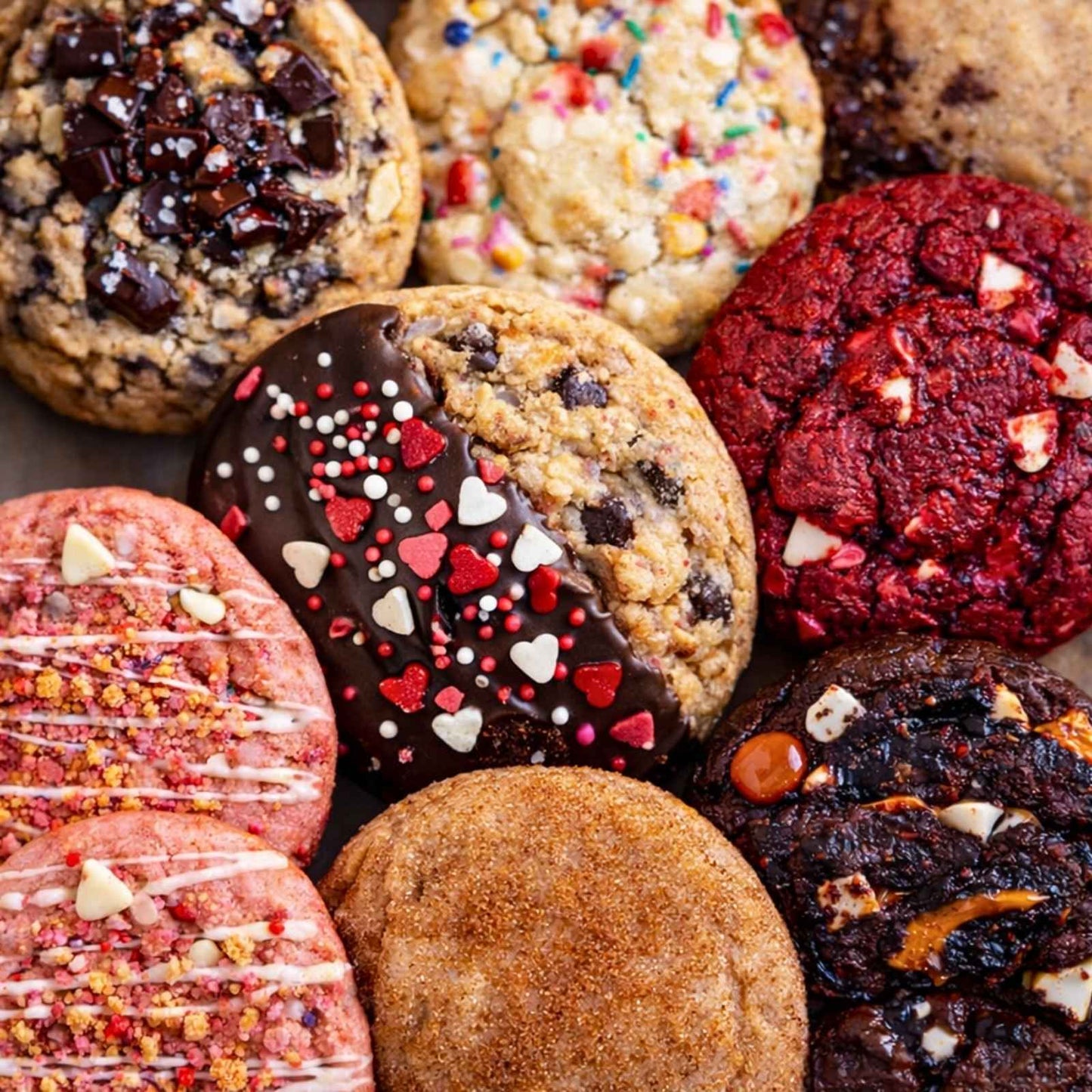 Valentine Gourmet Cookie Box